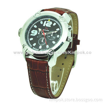 1080P HD Spy camera watches with IR night vision, waterproof and solo voice recordingNew